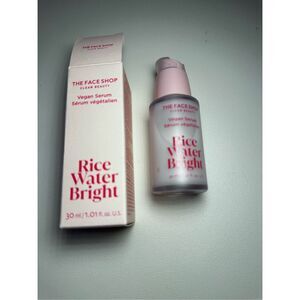 The Face Shop Rice Water Bright Serum, Vegan, 1.01 OZ